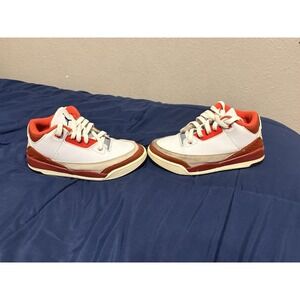 NIKE AIR JORDAN 3 RETRO SE (PS) WHITE-BLACK-MARS STONE SZ 3 [DV7027-108]